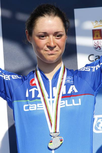 Sofia Bertizzolo vice campionessa mondiale. Bettini